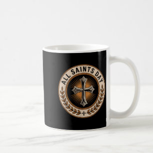 Christian Catholic Cross Holy Srit November All Sa Coffee Mug