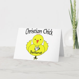 Christian Chick Holiday Card