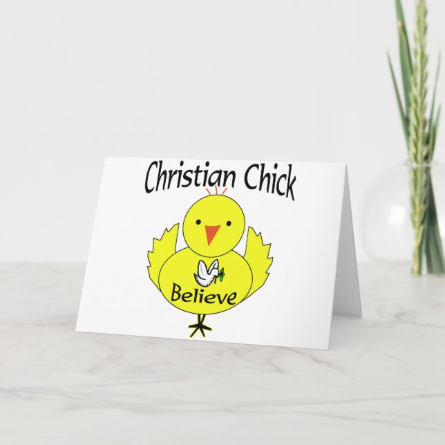 Christian Chick Holiday Card (Front)