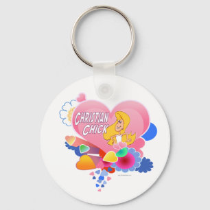 Christian Chick Keychain