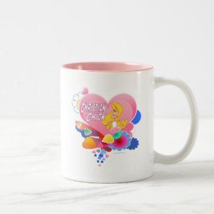Christian Chick Two-Tone Coffee Mug