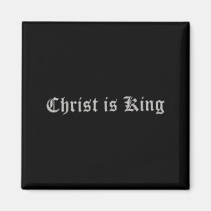Christian Christianity Christ Is King Jesus Cathol Magnet