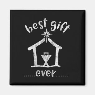 Christian Christmas Best Gift Ever Jesus Story Magnet