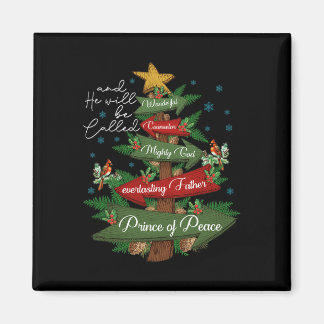 Christian Christmas He Will Be Called Wonderful Co Magnet