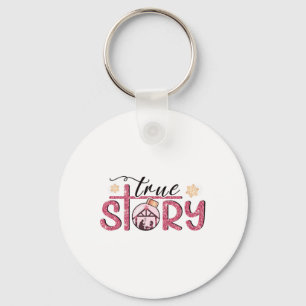 Christian Christmas Jesus Nativity Scene Tees True Keychain