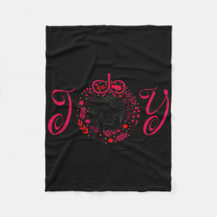 Christian Christmas Joy Jesus Nativity Scene Faith Fleece Blanket