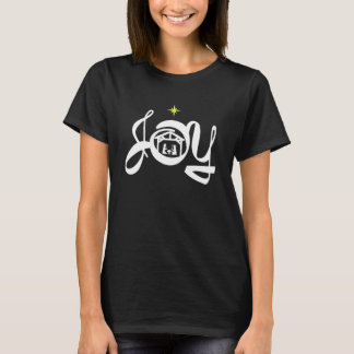 Christian Christmas Joy Jesus Nativity Scene Faith T-Shirt