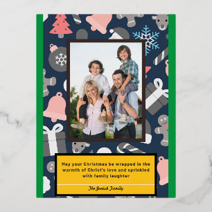 Christian Christmas Love and Laughter Card