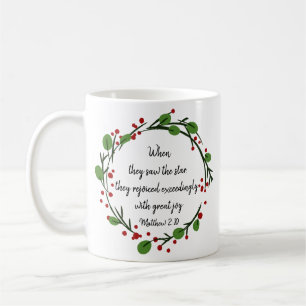 Christian Christmas Scripture Scripture Coffee Mug