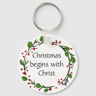 Christian Christmas Scripture Sticker Scripture Keychain