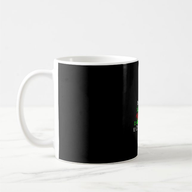 Christian Christmas Tree Shirts Coffee Mug (Left)