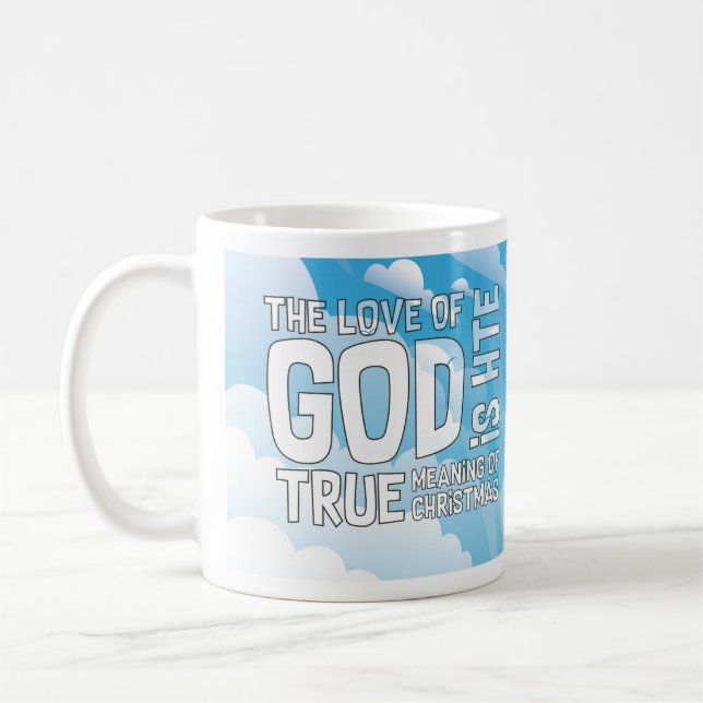 Christian Christmas True Meaning of Christmas Mug (Gauche)