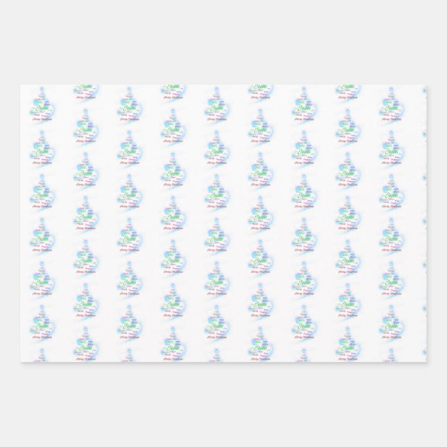 Christian Christmas Wrapping Paper (Front)