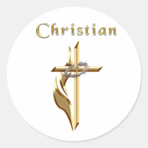 Christian Classic Round Sticker