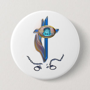 Christian clothing and  more 3 inch round button