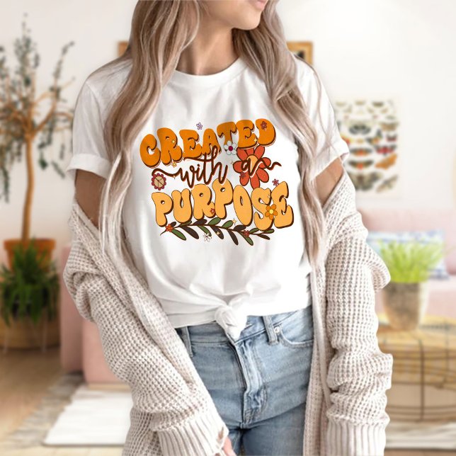 Christian Clothing, Faith Shirt, Religious Crewnec T-Shirt (Creator Uploaded)