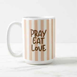 Christian Coffee Lover Brown Lettering Cozy Coffee Mug