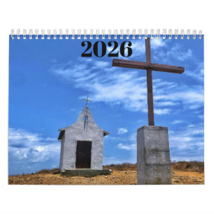 christian cross 2026 calendar