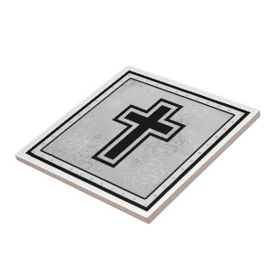 Christian Cross 2 Tile