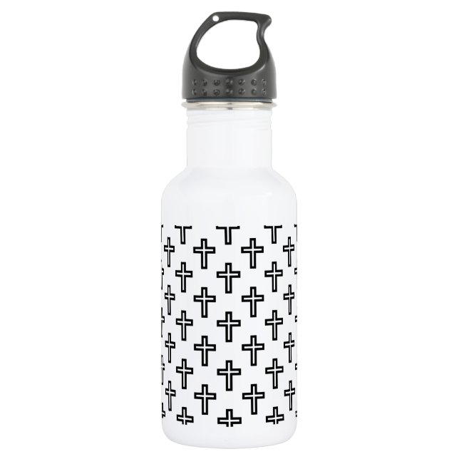 Christian Cross 532 Ml Water Bottle (Front)