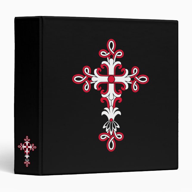 Christian cross binder (Front/Spine)