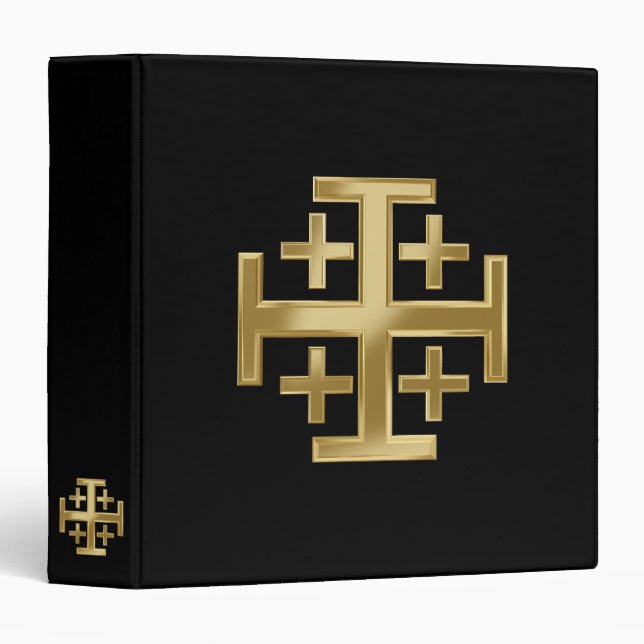 Christian cross binder (Front/Spine)