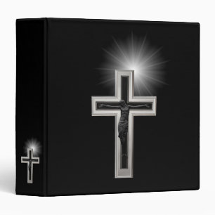 Christian cross binder