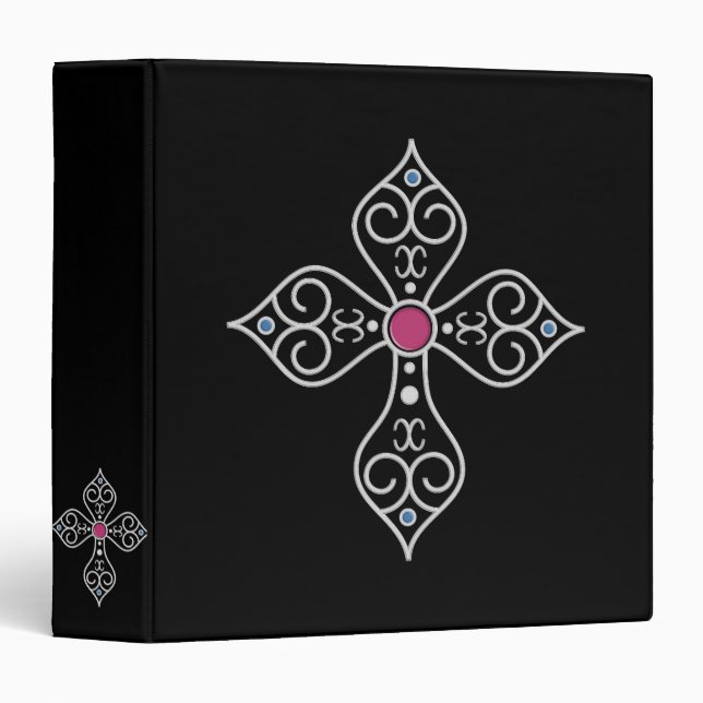Christian cross binder (Front/Spine)