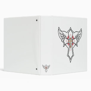 Christian cross binder