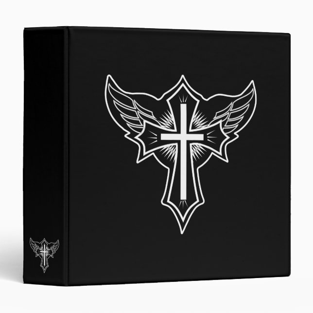 Christian cross binder (Front/Spine)