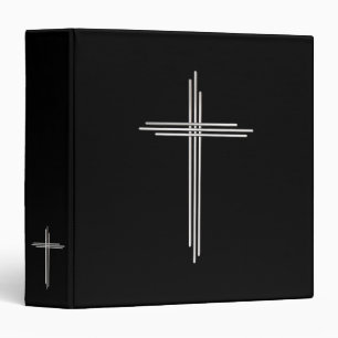 Christian cross binder