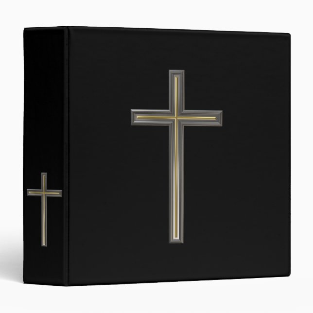 Christian cross binder (Front/Spine)
