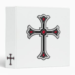 Christian cross binder