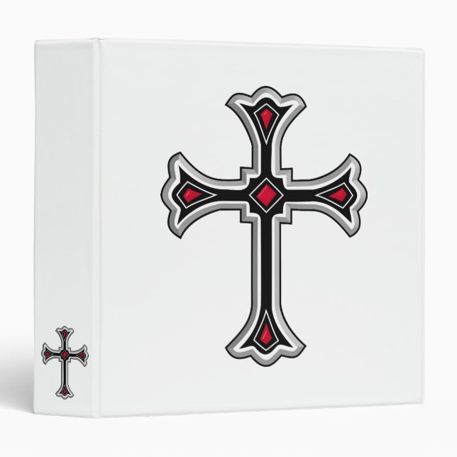 Christian cross binder (Front/Spine)
