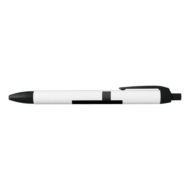 Christian Cross Black Ink Pen (Top)