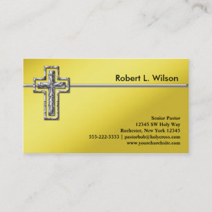 Christian Cross Business Cards