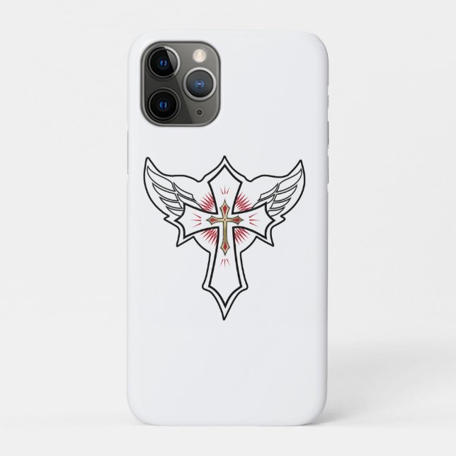 Christian cross Case-Mate iPhone case (Back)