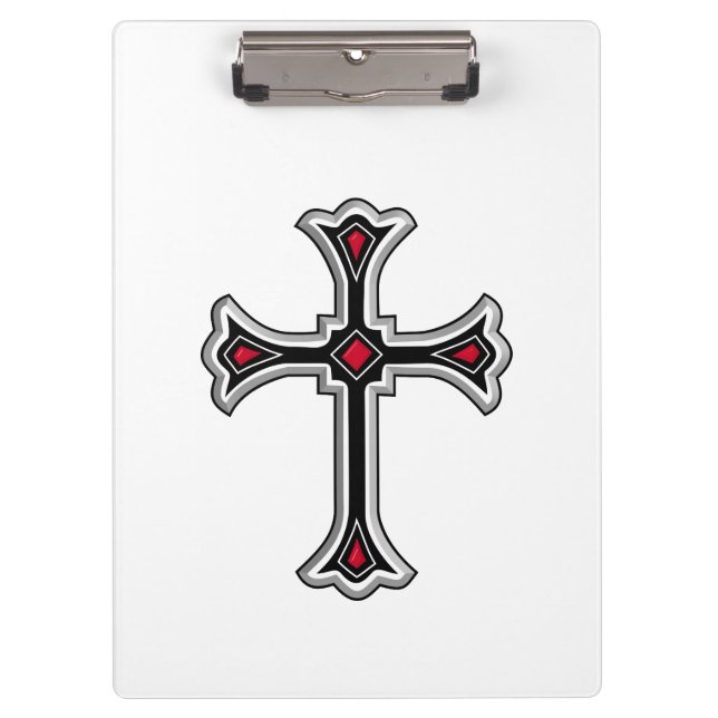 Christian cross clipboard (Front)
