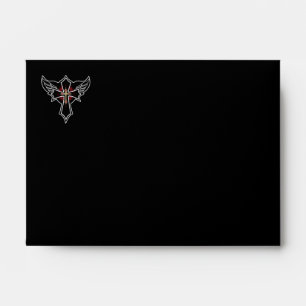 Christian cross envelope