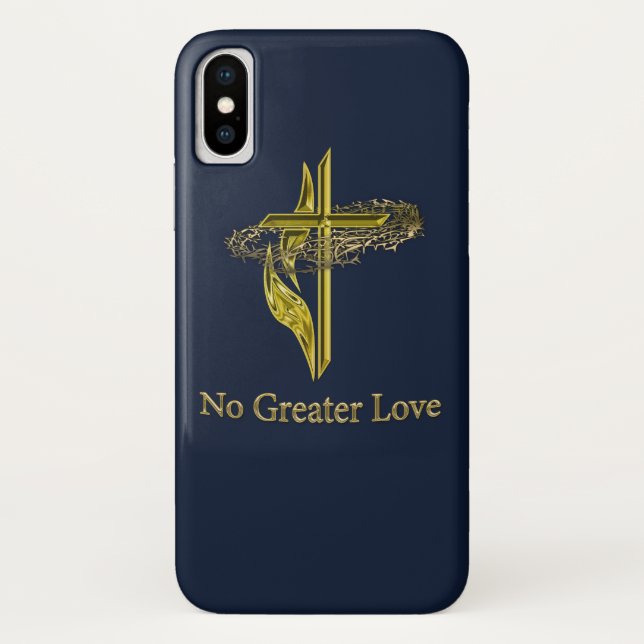 Christian Cross i-phone case (Back)