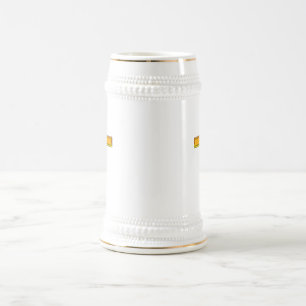 Christian Cross in Gay Pride Flag Colours Beer Stein