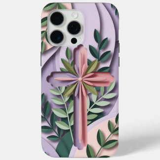 Christian Cross iPhone 16 Pro Coque Ai design