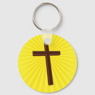 Christian Cross keychain