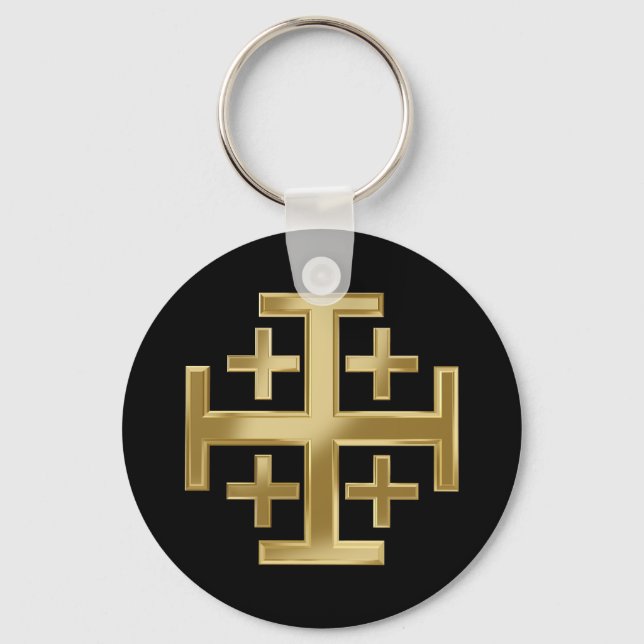 Christian cross keychain (Front)