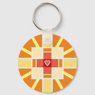 Christian cross   keychain
