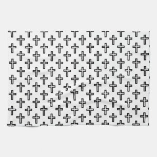 Christian Cross Kitchen Towel
