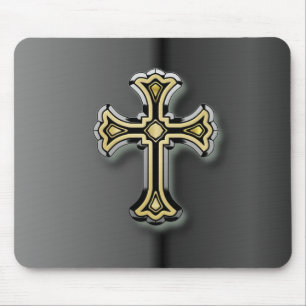 Christian Cross Mouse Pad