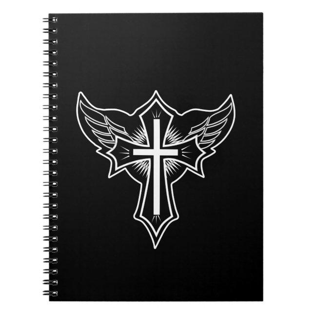 Christian cross notebook (Front)