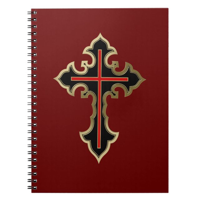 Christian cross notebook (Front)