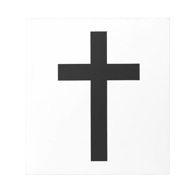 "CHRISTIAN CROSS" NOTEPAD (Front)